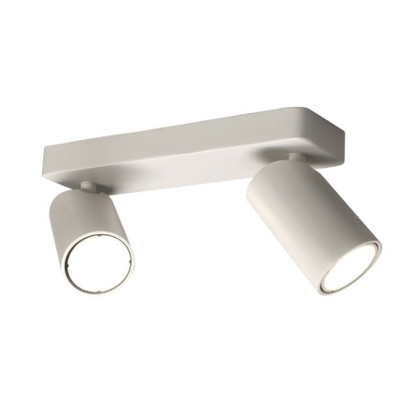 Stitch Mantra Sal, GU10, 2x10W, 250x75x128 mm, matte white color