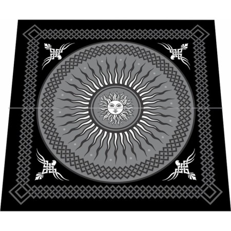 Divination board 35x35 cm "Black Sun"-1