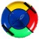 Winter Star tubing-vatrum, case diameter 120 cm, MIX color