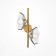 Bra Maytoni Mod207WL-02BS, 2XG9, 28W, 19.5x31.5x45 cm, brass color