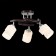 Ceiling chandelier Citilux "Berta" CL126132, 62x62x37 cm, 3x75W, E27, brown color