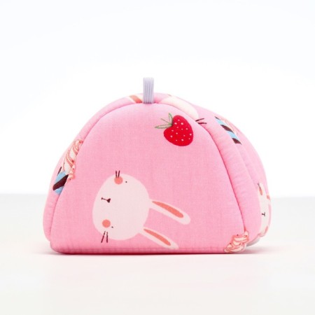 Rodent house "Rabbit", pink-3
