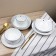 Deep plate of ceramic “With Love”, 17.5 x 17.5 x 5.5 cm, 500 ml, white color