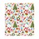 Set of napkins for setting the table "New Year's snowmen", rectangular, size 32x46 cm, 4 pcs