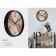 Watch Wall Interior "Textures of the Tree", silent, D-29 cm, aa