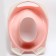 Children's lining - Sitting on the toilet "Bear" anti -slip, pink color