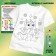 Set for creativity "T -shirt - coloring. Dragon with a gift »Size: 122-128 cm
