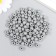 Beads for creativity tree "Gray" D-0.8 cm, set of 20 g