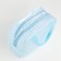 Cosmetic bag with lightning, blue color