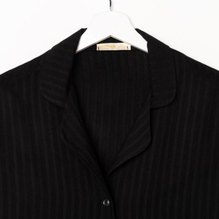 Pajamas (shorts, jacket) KAFTAN, Black, p.40-42-8