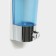 The dispenser for antiseptic/liquid soap is mechanical, 400 ml, metal, color chromium