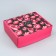 Gift folding box, packaging, “tulips”, 27 x 21 x 9 cm
