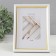 Photo frame Plastic "Mira" 13x18 cm, 636461-5, white with gold (plastic screen)