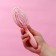 Massage comb, 5.5 × 19 cm, pink color