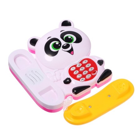 Musical phone "Multiphone: Panda", Russian voice acting, works from batteries, mix-2