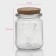 Glass jar for spices with a cork lid "Parfa", 135 ml, 6 × 7.5 cm