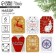 A set of 6 nameplate for gifts "New Year's mood", 6.5 x 5 cm, 6 pcs