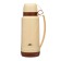 Thermos 1.8 l, with a glass flask, retains heat 12 hours, beige