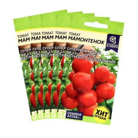 Semen tomato "Mammoth", Sem. ALT, set 5 pcs