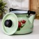 Spherical kettle, 3 l, induction, neckline, lightning color