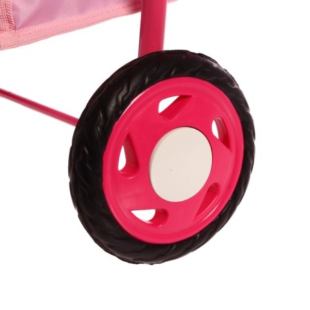 Puppet stroller No. 5, pink/lilac color-3
