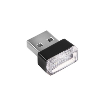 Lighting into the car interior, USB, white-2
