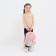 Baby backpack on lightning, 3 outer pockets, pink color