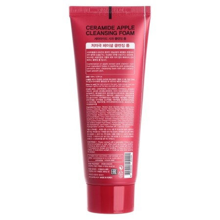 Foam for washing with apple apple Cleansing Foam 100ml apple-2