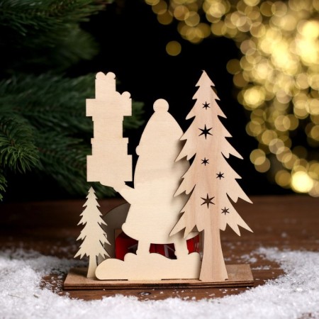 Вечный календарь «Дед Мороз с подарками» 14 × 5,5 × 15,5 см-2