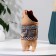 Souvenir ceramics "Cat in a lace dress" (vase) h = 21cm v = 0.7l