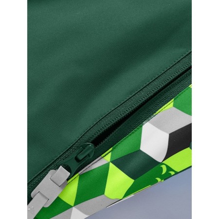 Ski costume for a boy, height 110 cm, green color-19