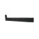 Kruk holder for storing heavy objects, 18 cm, wall, black