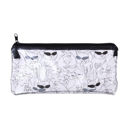 Penal soft, 1 compartment, 95 x 205 mm, flat, PVC, calligrata "steep"-2