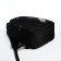 Young backpack from textiles with lightning, 4 pockets, black/red color