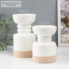 Ceramics candlestick for 1 candle 