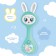 Musical toy "Favorite Bunny", sound, light, blue color
