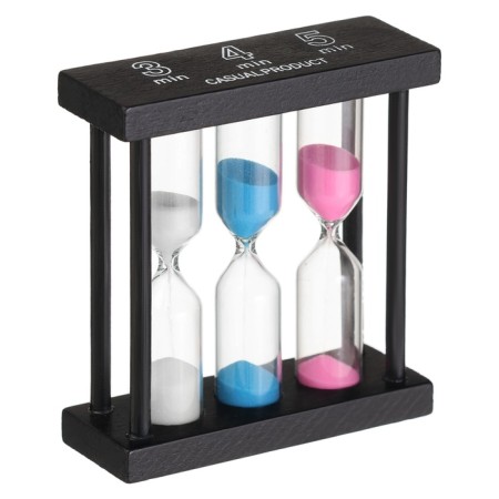 Sanding clock "CALT", 3, 4, 5 minutes, 3 x 9 cm-1