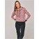Hoody Female Conte Elegant, Size S, Dusty Rose-Black color