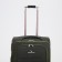 Small 24 suitcase "On a zipper, code castle, with extension, khaki color
