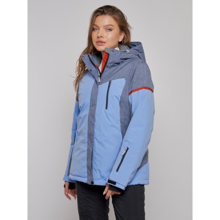Ski jacket female, size 54, purple color-2