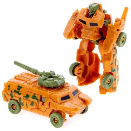 Set of robots "military detachment", transformed, mix-1