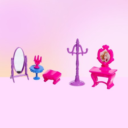 Castle for dolls, with figures, light, sound, with accessories-4