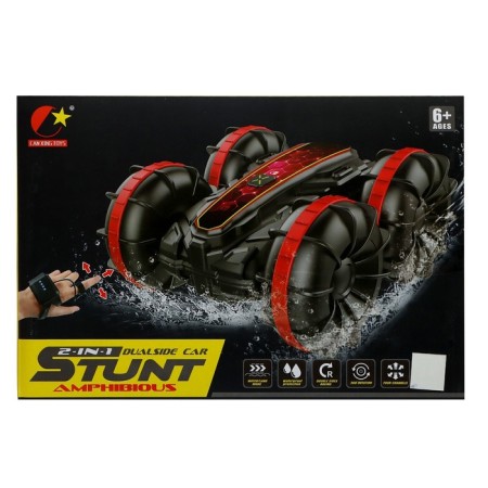 Ampibia, the battery, works on the battery, gesture control, swims, red color-12