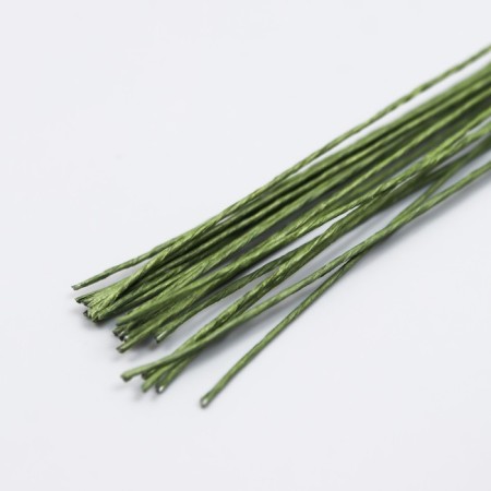 Wire for creativity "Green" (set of 20 pcs) 0.46 mm, 36 cm-1