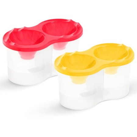 A set of glasses of double 300 ml 2pcs Calligrata SN-3, mix