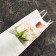 Packet-cone for flowers, "love", white, 14x40 cm