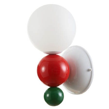 Luigi lamp LED 7W 3000-6000K White-red-green 12x25 cm