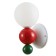 Luigi lamp LED 7W 3000-6000K White-red-green 12x25 cm