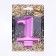 Candle for the Cake "European Giant", number 1, 7 cm, purple metallic