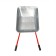 Garden car, two -wheeled: cargo/p 90 kg, volume of 65 l, red handles